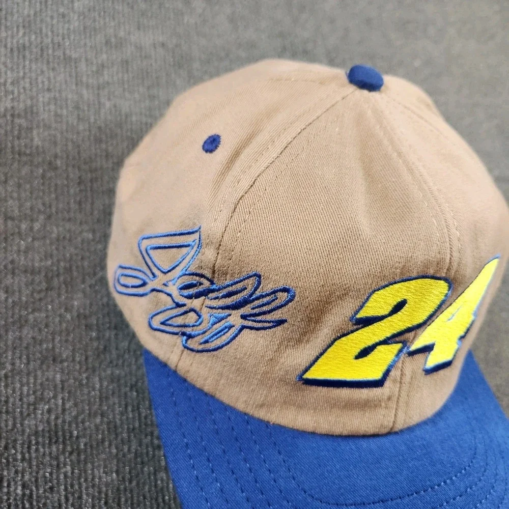 Vintage Nascar Snapback Hat Jeff Gordon Cap Racing USA Winston Cup‎ Series
